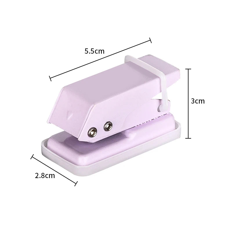 Mini Kawaii Punch Tool Cute Craft Paper Puncher