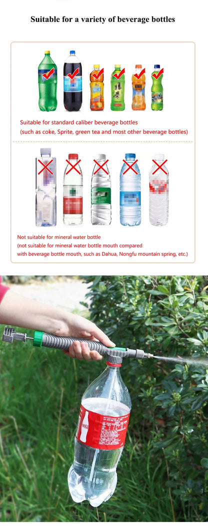 high pressure bottle sprayer