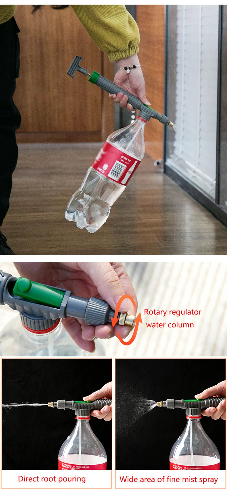 high pressure bottle sprayer