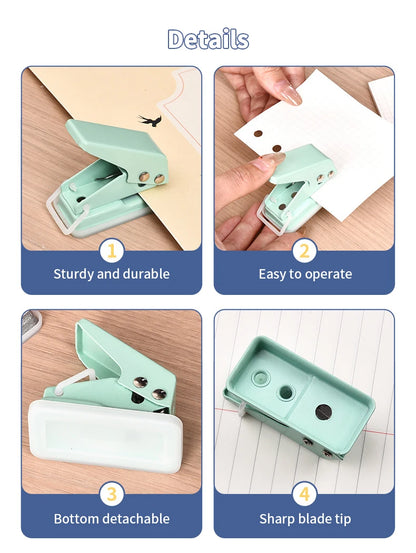 Mini Kawaii Punch Tool Cute Craft Paper Puncher