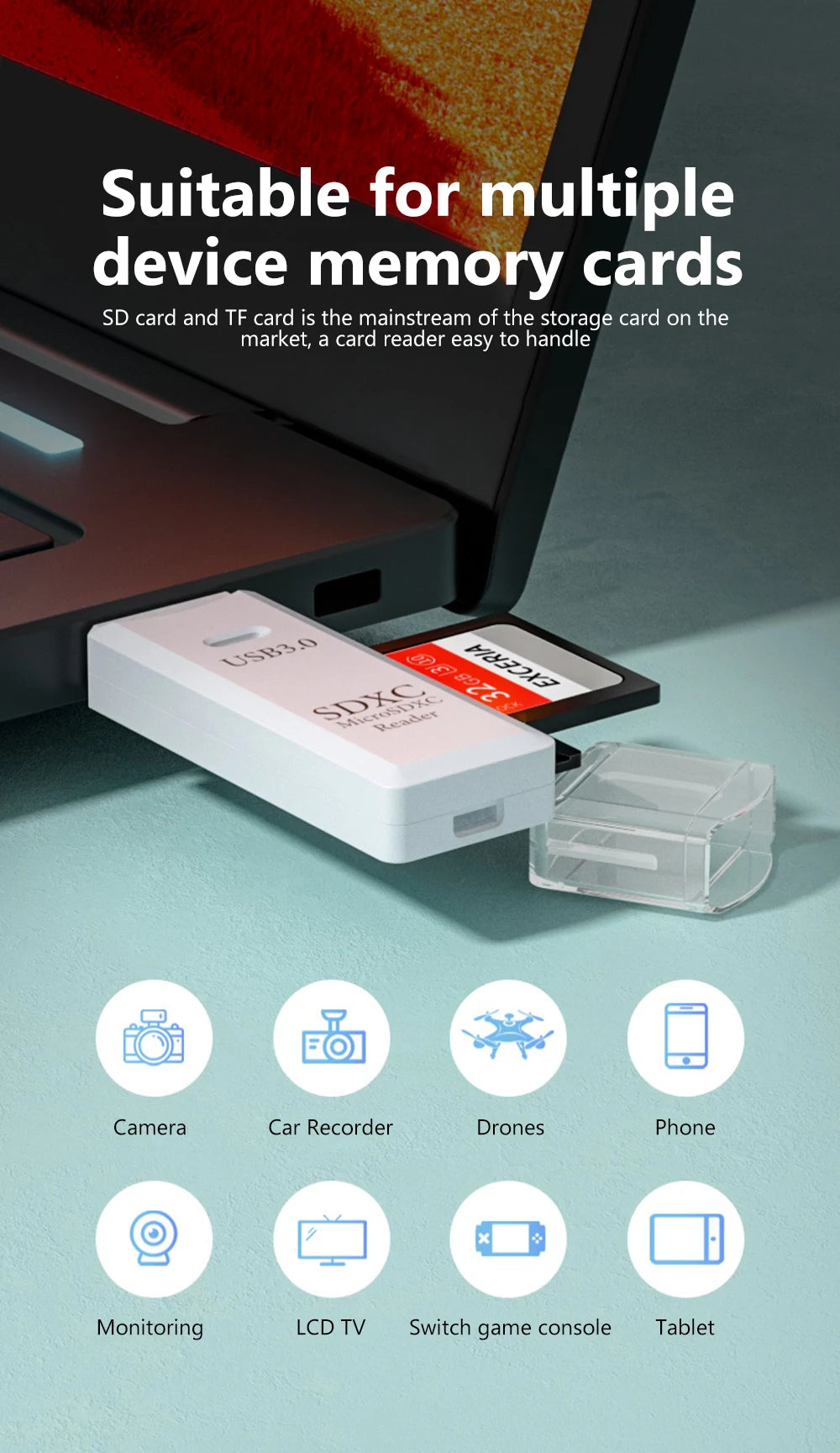 speedycard 2 in 1 card reader