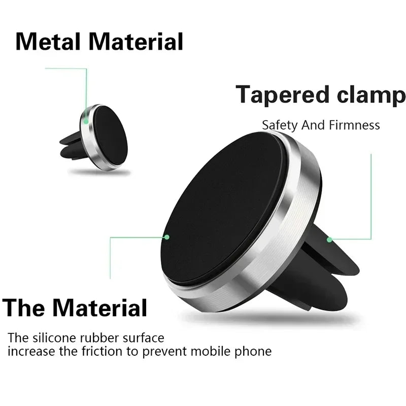 magnetic air vent phone holder