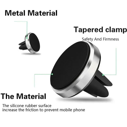 magnetic air vent phone holder