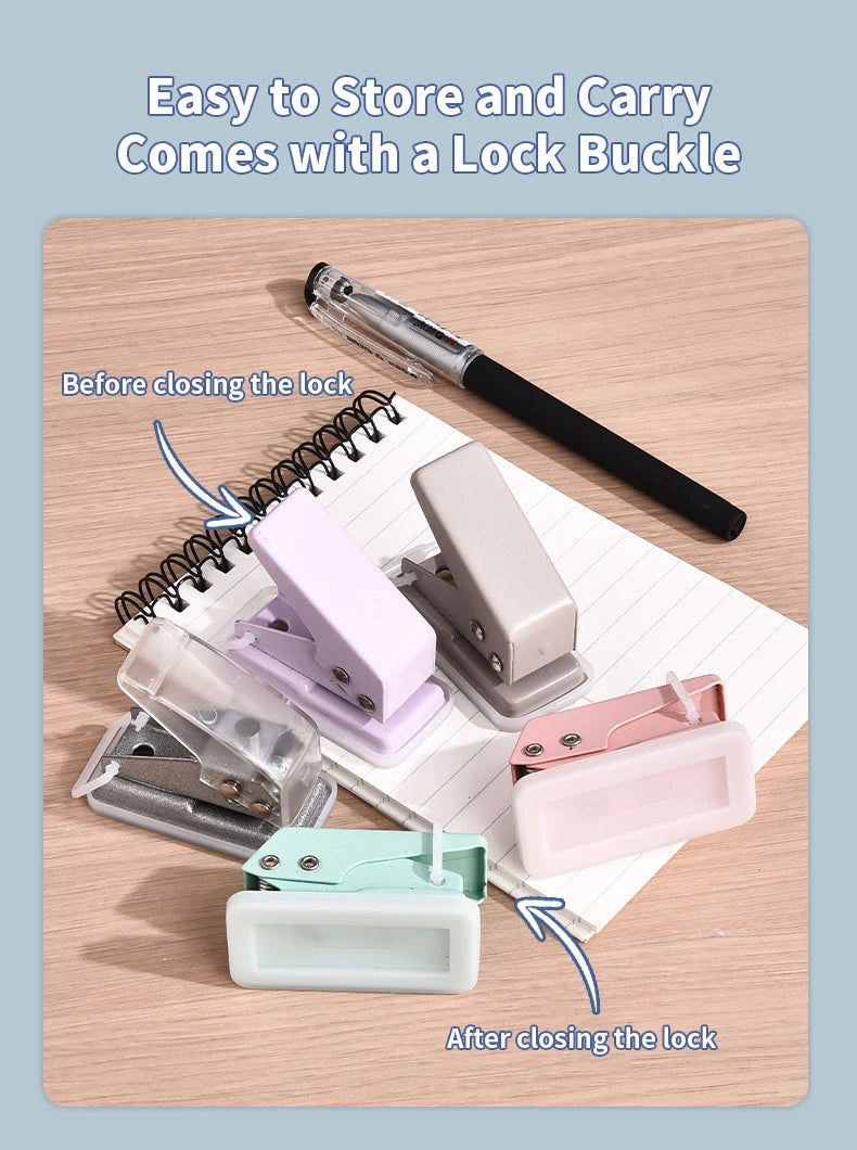 Mini Kawaii Punch Tool Cute Craft Paper Puncher