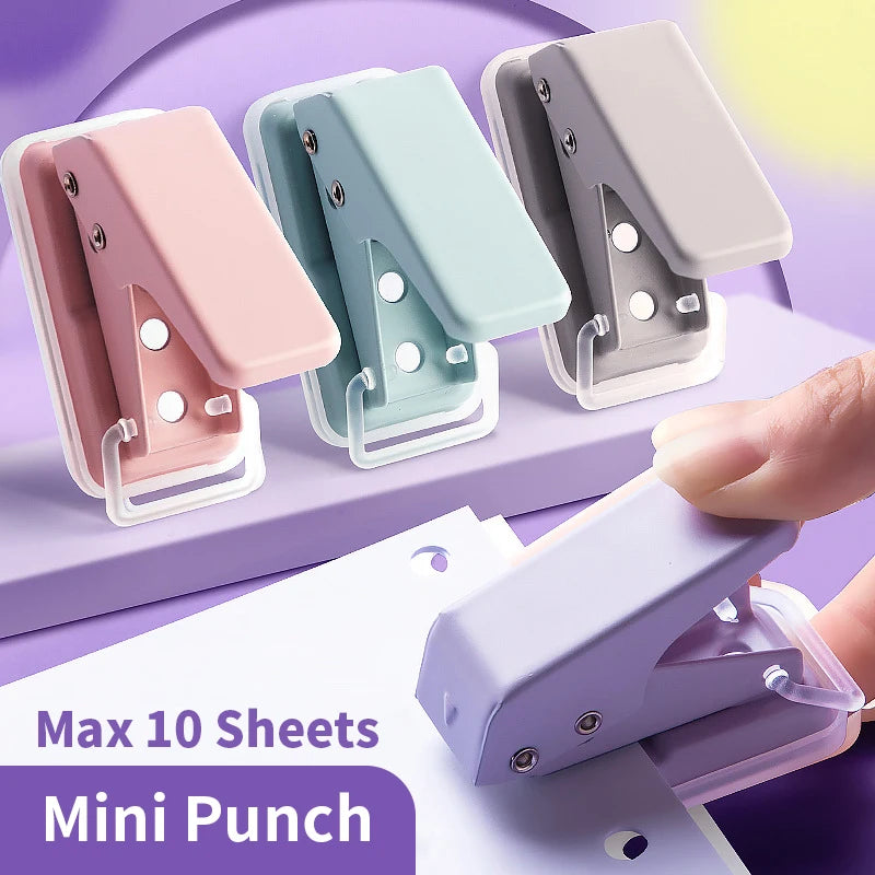 Mini Kawaii Punch Tool Cute Craft Paper Puncher