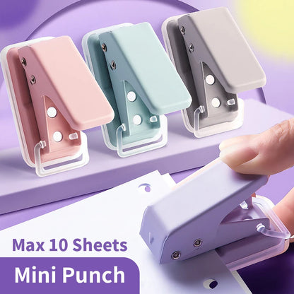 Mini Kawaii Punch Tool Cute Craft Paper Puncher