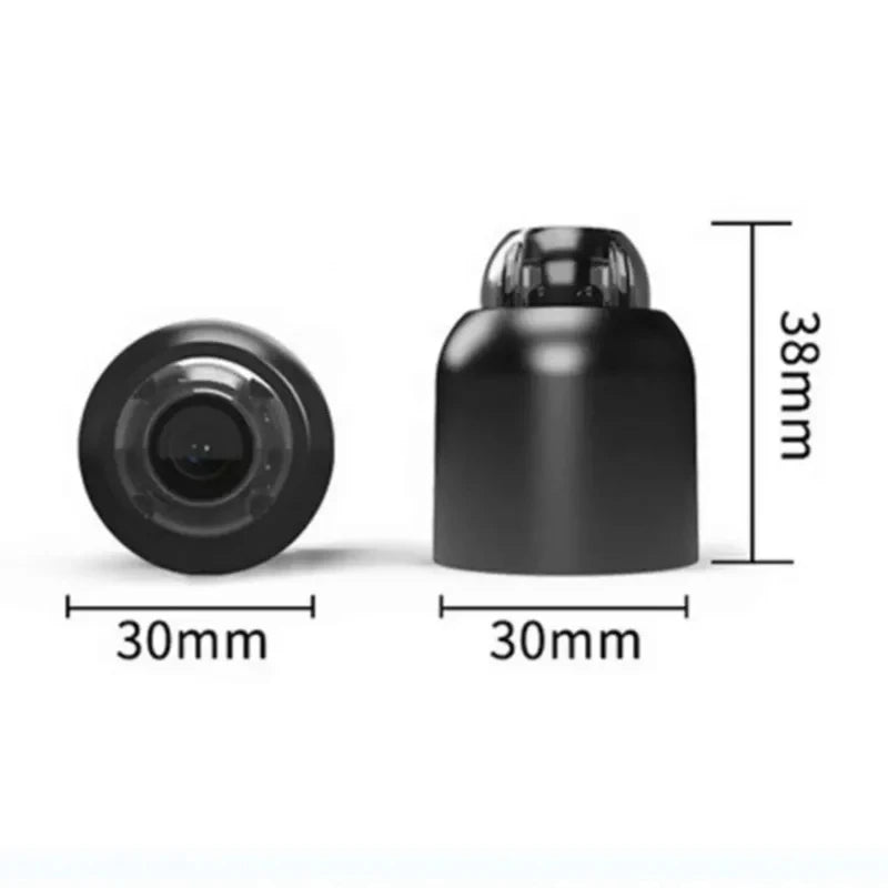 compact design of Babyguard hd baby monitor camera with dimensions 30mm and 38mm for effective baby monitoring