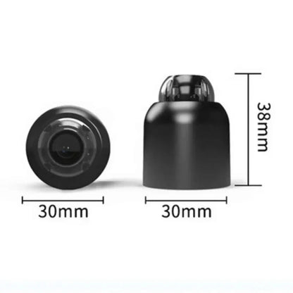 compact design of Babyguard hd baby monitor camera with dimensions 30mm and 38mm for effective baby monitoring
