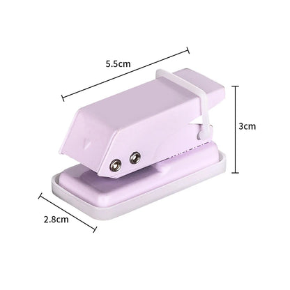 Mini Kawaii Punch Tool Cute Craft Paper Puncher