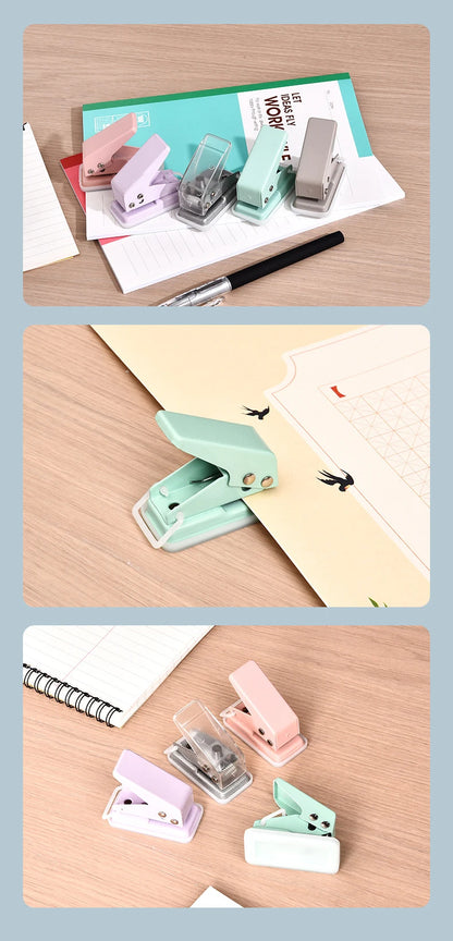 Mini Kawaii Punch Tool Cute Craft Paper Puncher
