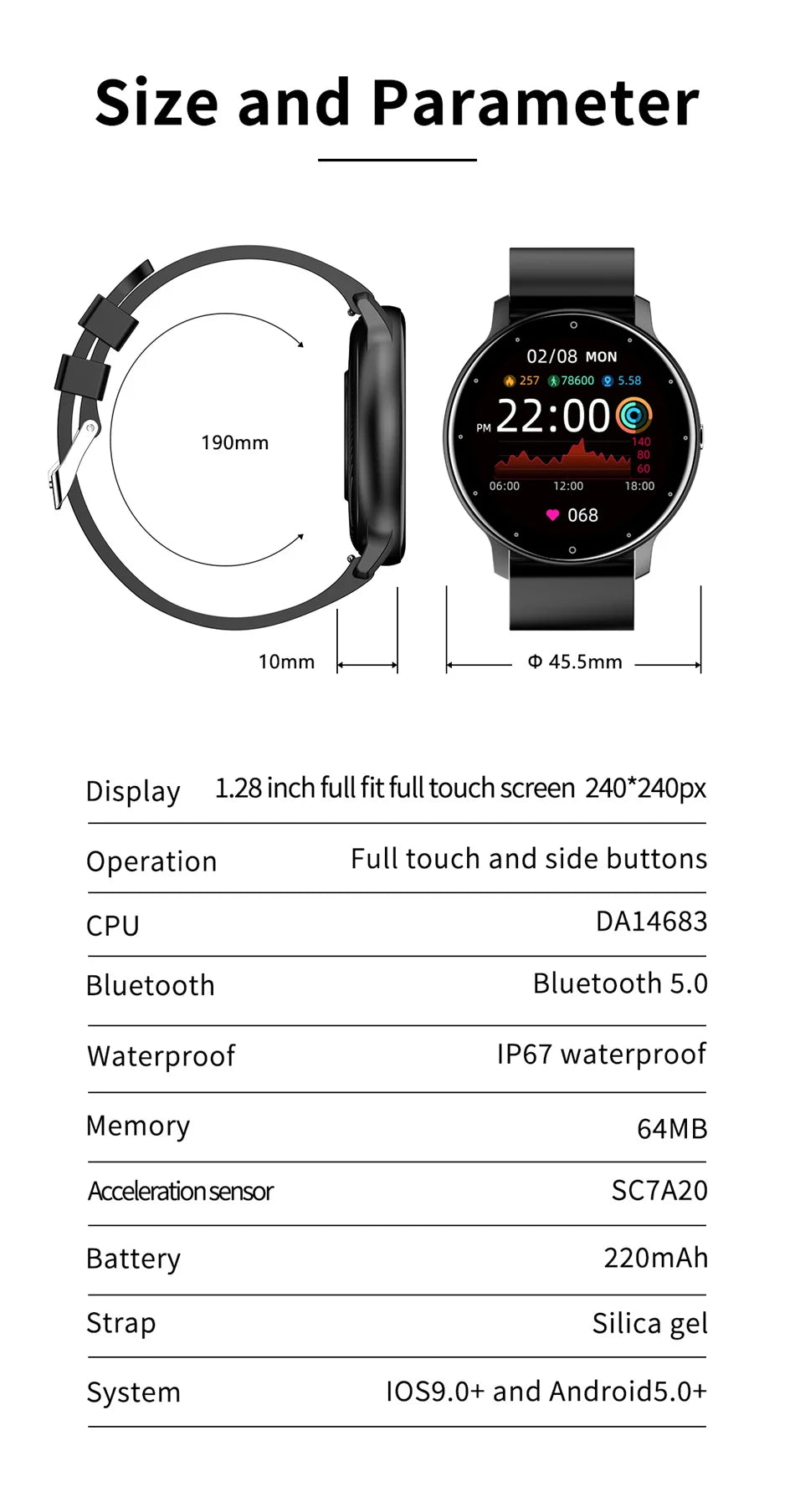 UltraFit Smartwatch 2025